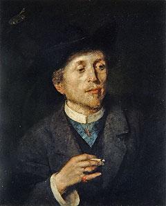 Anton Azbe Self portrait, date unknown, National Gallery of Slovenia.